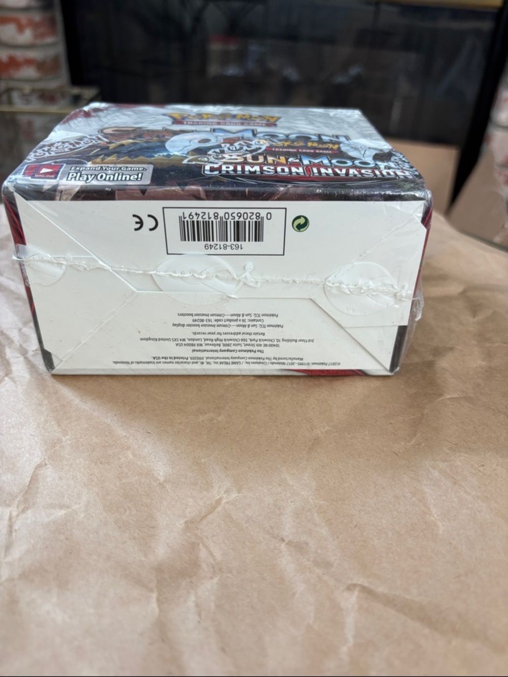 Pokemon TCG Sun and Moon Crimson Invasion Booster Box sealed - Picture 6 of 6